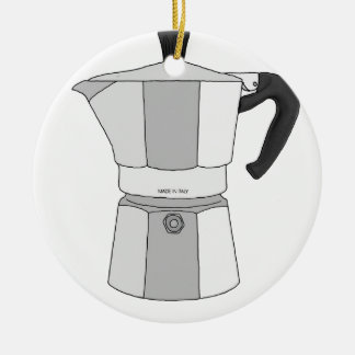 Moka Kaffeetopf Keramikornament