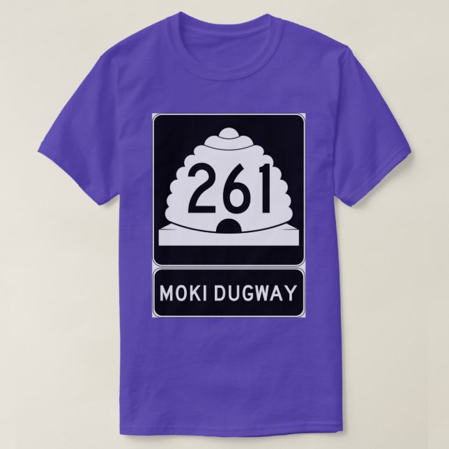 Moki Dugway Utah SR T-Shirt (Design vorne)
