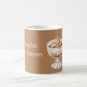 Mokka-Eis-Goldlöffel Kaffeetasse