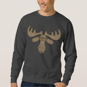 Mokka-Elche Sweatshirt