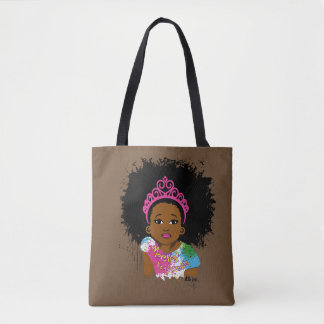 Mokka-Prinzessin All Over Print Bag
