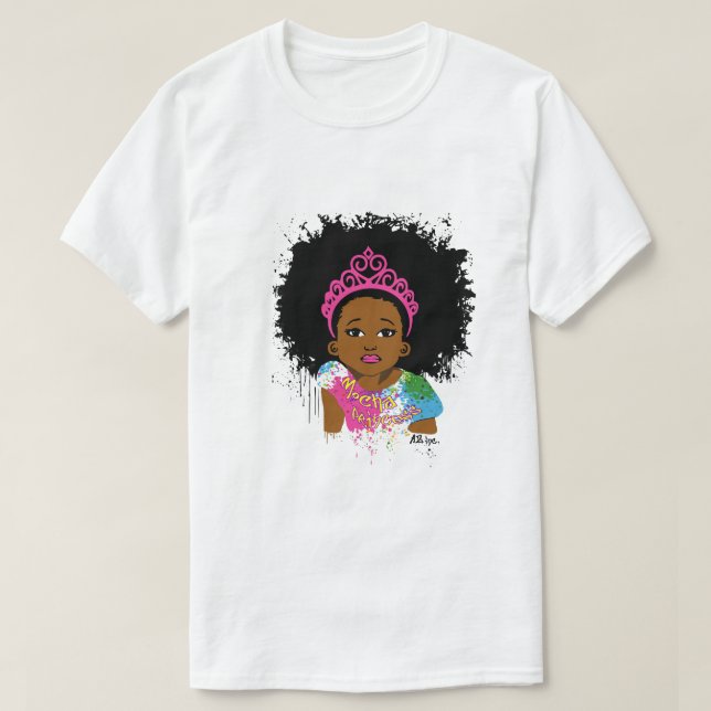 Mokka-Prinzessin Shirt (Design vorne)