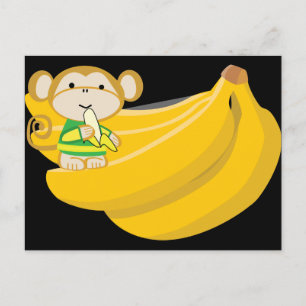 Mokko's Big Bunch Postkarte - schwarz