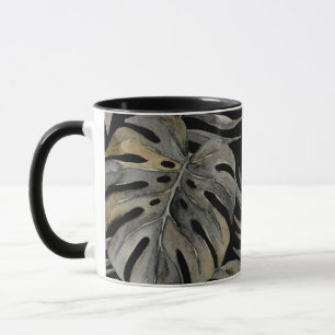 Moku-Insel Hawaiianische Aquarell-Monstera - Schwa Tasse