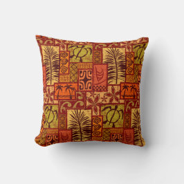 Moku Malihini Rot Kissen