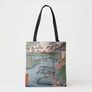 Mokuboji-Tempel Vintage Ukiyo-e japanische Kunst