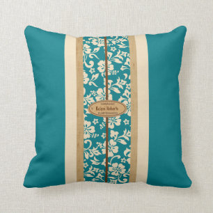 Mokuleia Surfbrett-kundengerechte quadratische Kissen