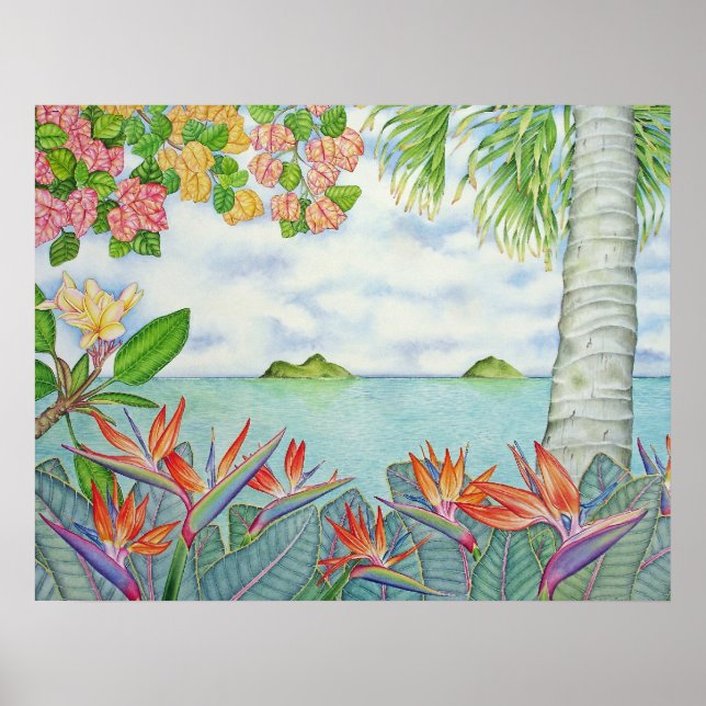 Mokuluas, Hawaii Poster (Vorne)