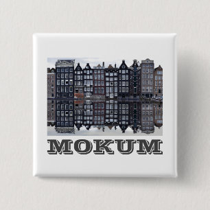 Mokum (Amsterdam) Button