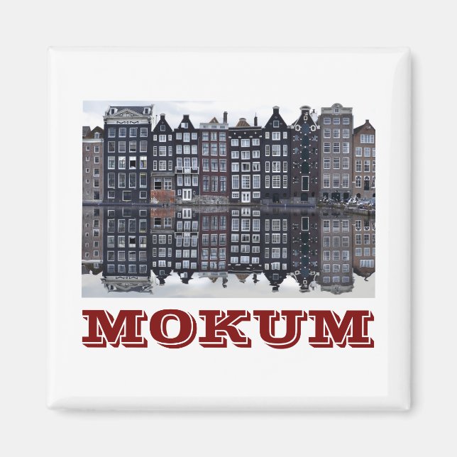 Mokum (Amsterdam) Magnet (Vorne)