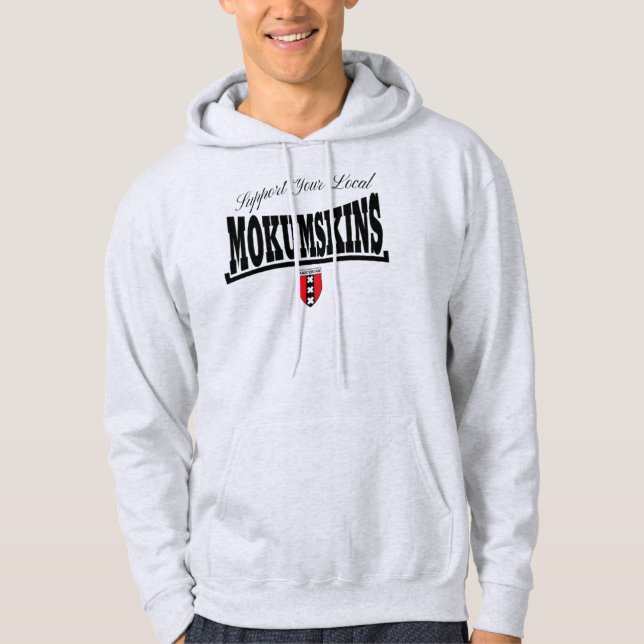 Mokumskins local hoodie (Vorderseite)