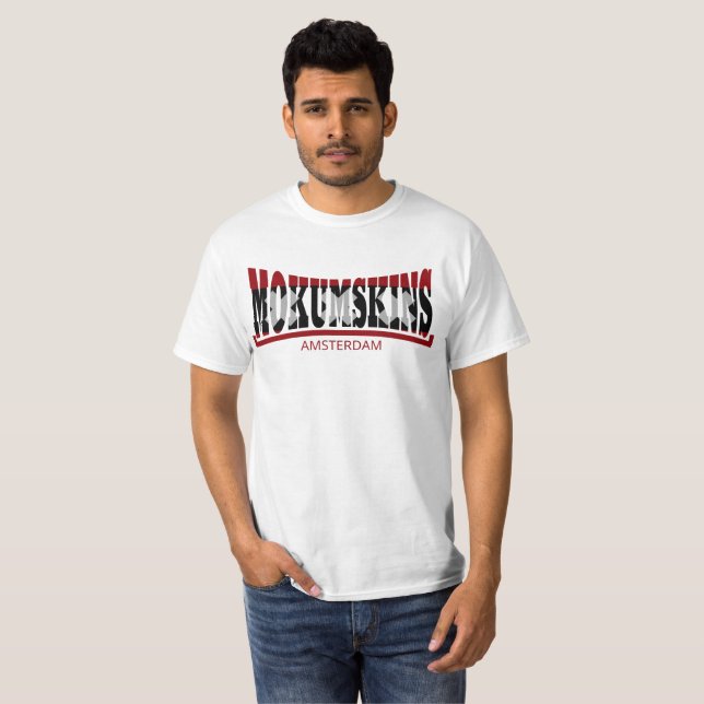 Mokumskins vlaglogo  T-Shirt (Vorne ganz)