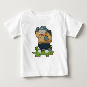 Mol as Hiker with Backpack Baby T-shirt