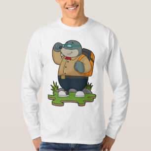 Mol as Hiker with Backpack T-Shirt