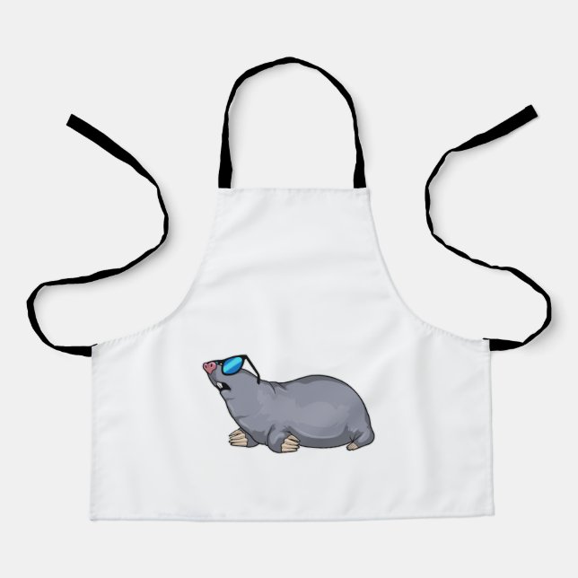 Mol with Sungasse Schürze (Vorderseite)