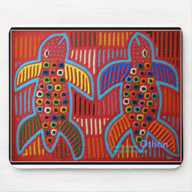 Mola-Maus Mousepad (Vorne)