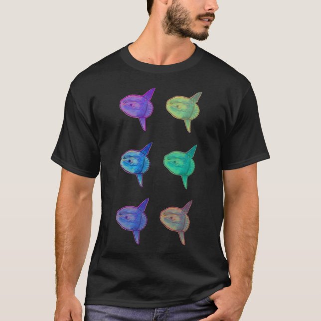 Mola Mola Pop Art T-Shirt (Vorderseite)