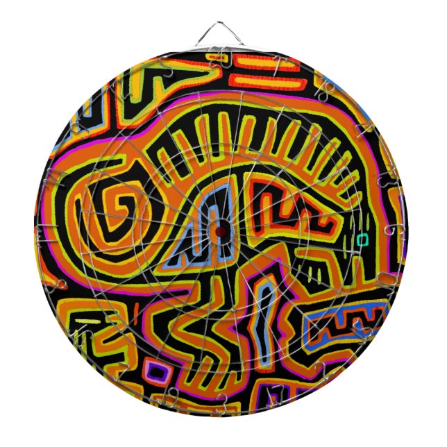Mola Shaman Peyote Visions Dartscheibe (vorne)