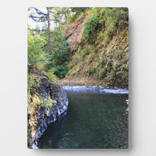 Molalla River, OR Fotoplatte