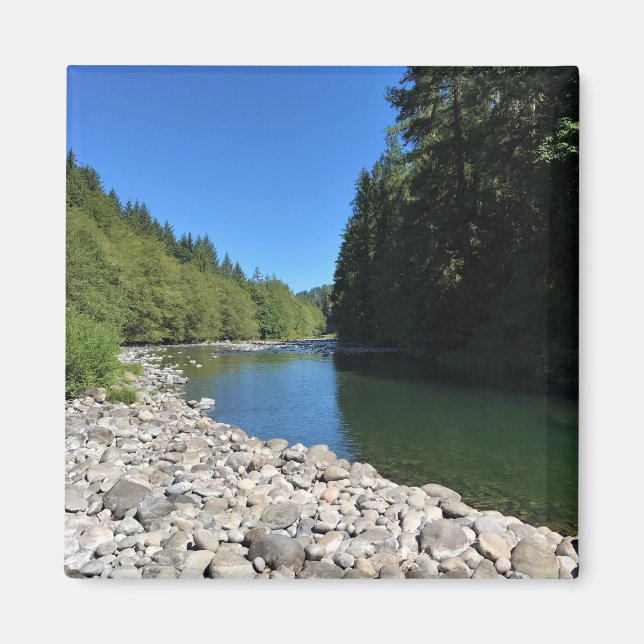 Molalla River, Oregon Magnet (Vorne)