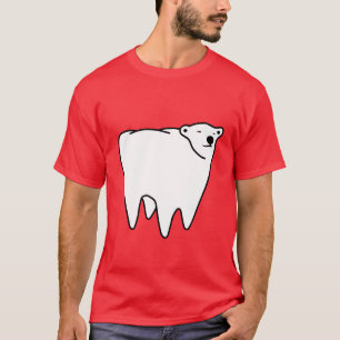 Molarer Bärn-polarer Zahn-Bär T-Shirt