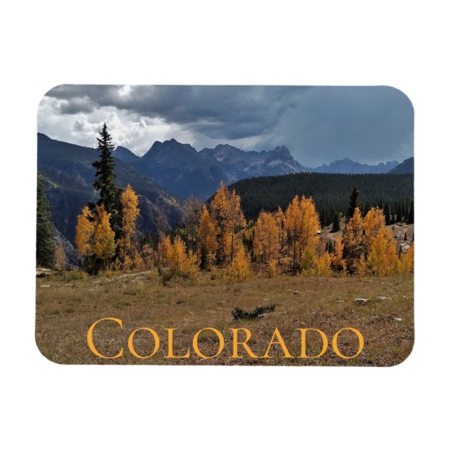 Molas Pass Aussicht San Juan Range Colorado Magnet (Horizontal)