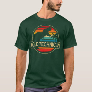 Mold Technician Dinosaur T-Shirt