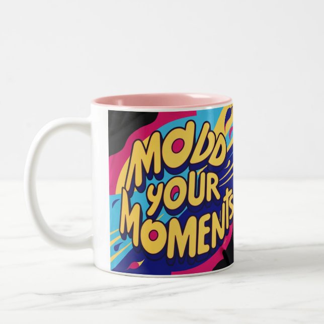 Mold your Moments Zweifarbige Tasse (Links)