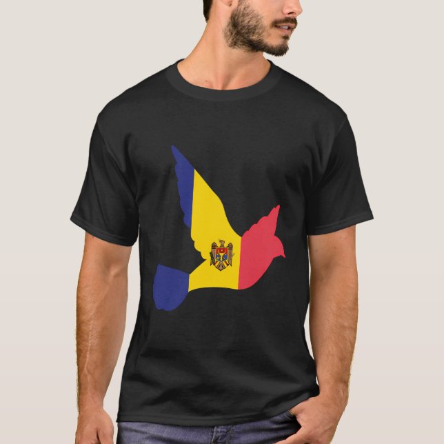 Moldau Flag Moldau T-Shirt (Vorderseite)
