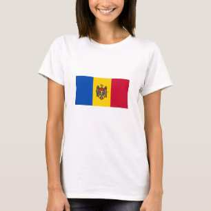 Moldau-Flagge T-Shirt