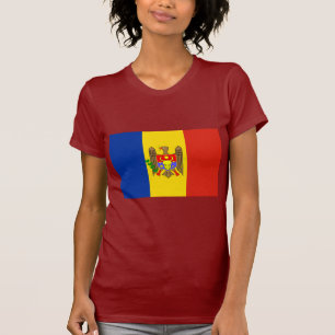 Moldau-Flagge T-Shirt