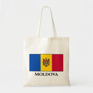 Moldau-Flagge Tragetasche