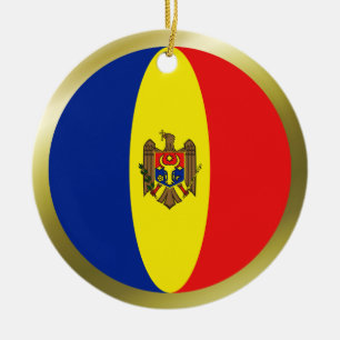 Moldau - Flaggenverzierung Keramik Ornament