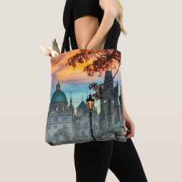 Moldau in der Morgenröte-Tasche