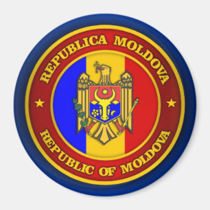 Moldau Medallion Magnet