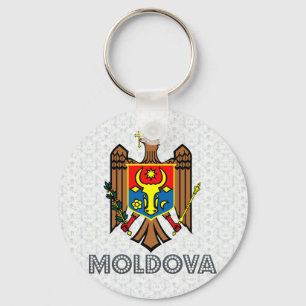 Moldau-Wappen Schlüsselanhänger