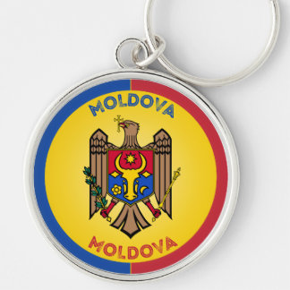 Moldawien-Erbe-Emblem Schlüsselanhänger