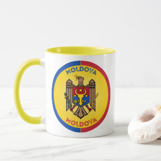 Moldawien-Erbe-Emblem Tasse