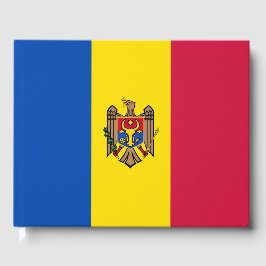 Moldawien-Flagge Gästebuch