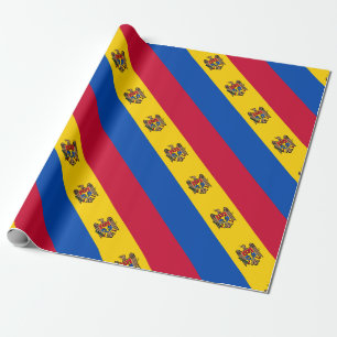 Moldawien-Flagge Geschenkpapier