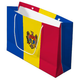 Moldawien-Flagge Große Geschenktüte