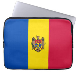 Moldawien-Flagge Laptopschutzhülle