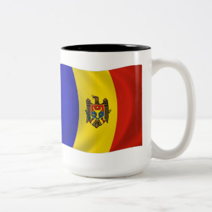 Moldawien Flagge Tasse