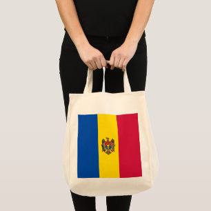 Moldawien-Flagge Tragetasche