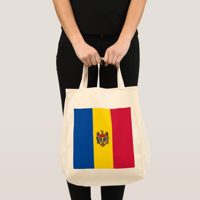 Moldawien-Flagge Tragetasche (Vorderseite (Produkt))