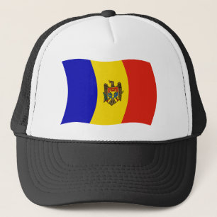 Moldawien-Flaggenmütze Truckerkappe