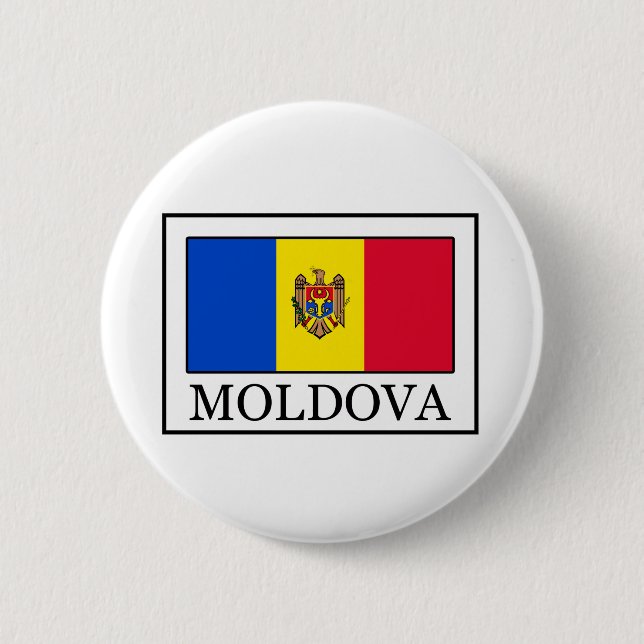 Moldawien-Knopf Button (Vorderseite)
