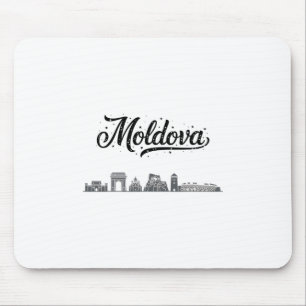 Moldawien Skyline Reise Urlaub Outfits Mousepad