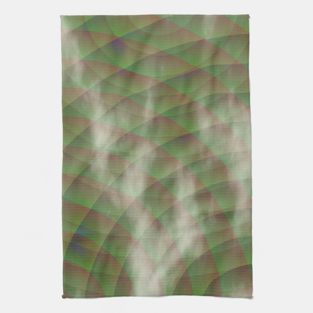 Moldy Interference von Kenneth Yoncich Handtuch (Vertikal)