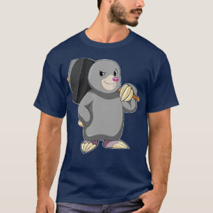 Mole als Handyman mit Hammer T-Shirt